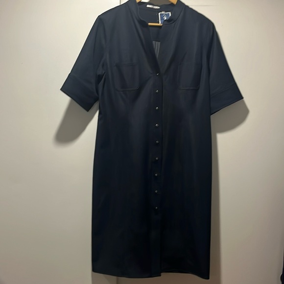T Tahari Stretch Denim Dress NWT - Picture 1 of 6